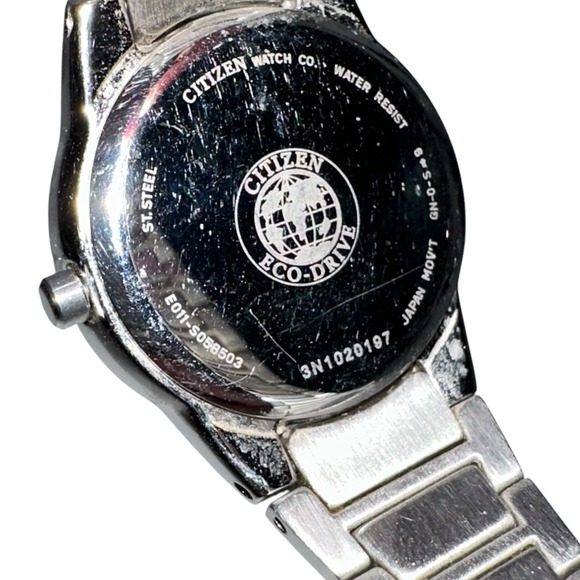 Citizen Eco-Drive EW1410-50E Paradigm Black Dial‎ Stainless Steel Date Watch main image 4